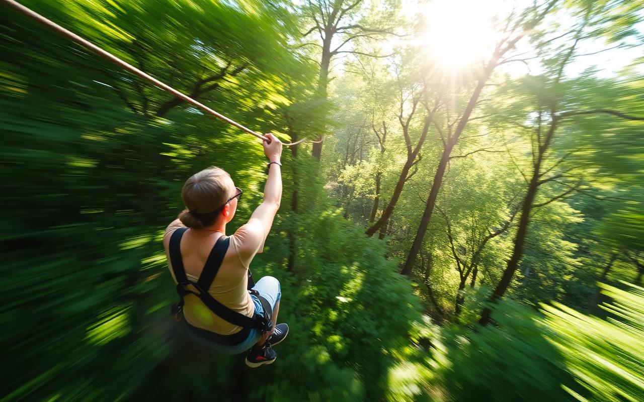 Ziplining Adventure